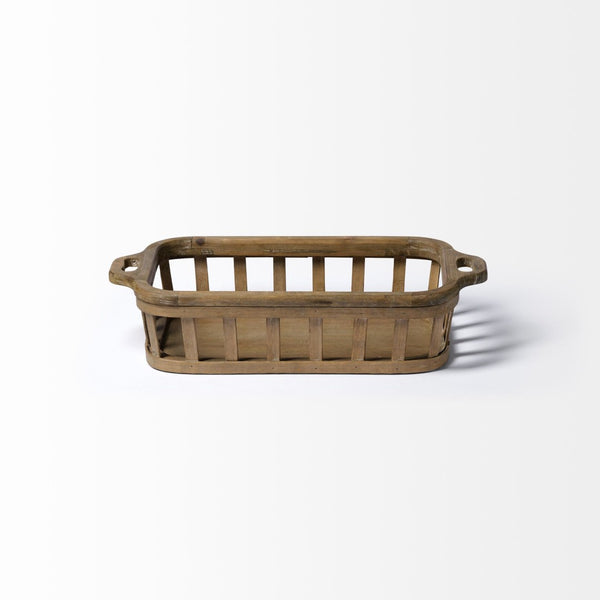 Mercana Louis Rustic Wood Nesting Trays for Serving and Decor - Versatile Farmhouse Style and Practical Use 68639