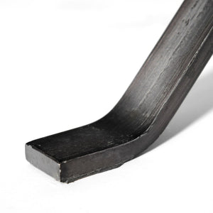 Mercana Flavelle I Stylish Brown Leather Accent Chair with Solid Iron Base for Modern Home Comfort & Elegance Brown Leather | Black Iron 68575