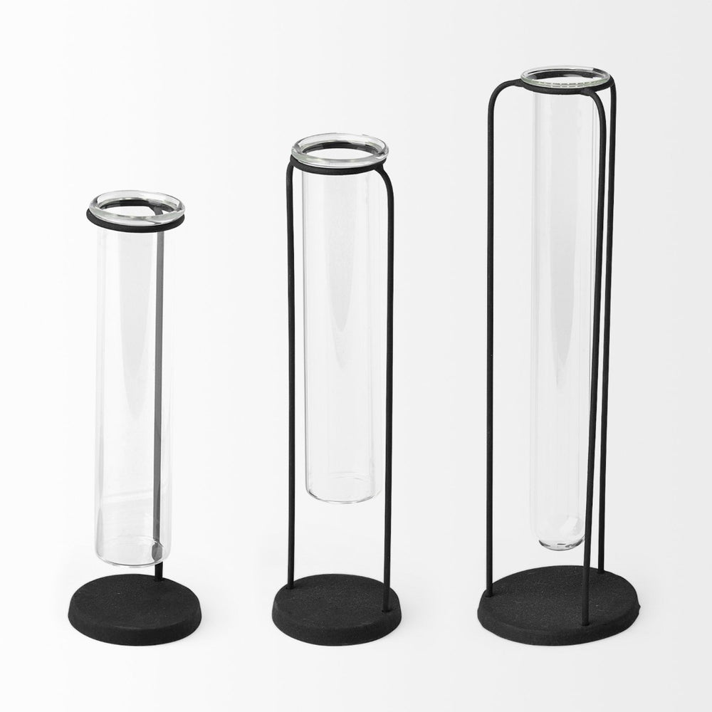 Mercana Beeker Modern Industrial Test Tube Vases for Stylish Floral Displays in Any Home Decor Setting 68600