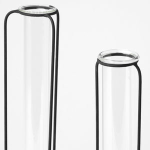 Mercana Beeker Modern Industrial Test Tube Vases for Stylish Floral Displays in Any Home Decor Setting 68600