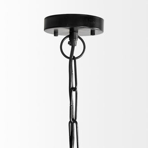 Mercana Jules Modern Sputnik Chandelier Light Fixture – 6 Bulb Pendant, Stylish Illumination for Any Space 68404