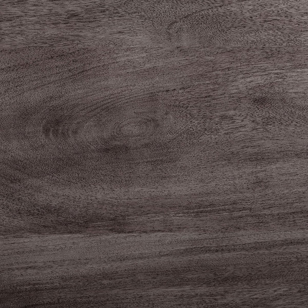 Mercana Crossman Solid Mango Wood Dining Table with Sculptural Pedestal Base for Elegant Gatherings 60" Dk Brown/Gray Wood Top | Dk Brown/Gray Wood Top 67119-AB