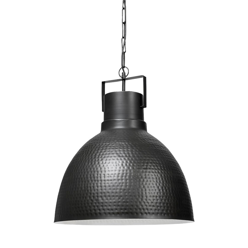 Mercana Minerva Pendant Light - Industrial Charm with Hammered Detail for Modern Farmhouse Spaces 68403