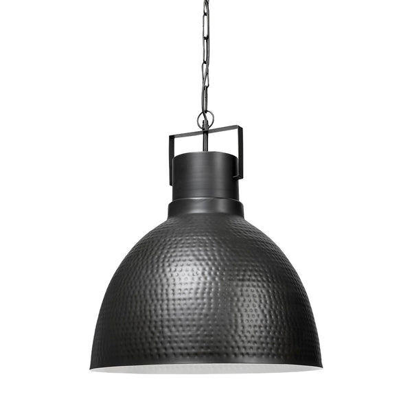 Mercana Minerva Pendant Light - Industrial Charm with Hammered Detail for Modern Farmhouse Spaces 68403