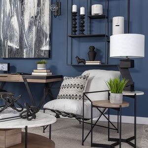 Mercana Leonidas Modern Accent Chair – Plush Upholstered Seat with Durable Metal Frame for Stylish Comfort 68446