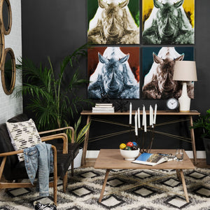 Mercana Kirby Mid-Century Modern Console Table with Cross Bracing – Stylish, Durable & Space-Saving Design 68220