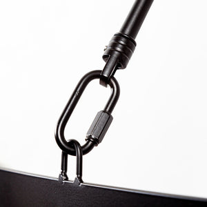 Mercana Decamp I Wagon-Wheel Chandelier: Modern Elegance with Twelve Frosted Glass Tubes for Stunning Illumination Black Metal 68594