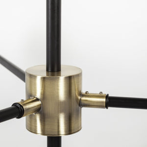 Mercana Decarlo II Striking Multi-Arm Thirteen Light Chandelier with Sputnik Design for Modern Interiors 68597