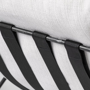 Mercana Leonidas Modern Accent Chair – Plush Upholstered Seat with Durable Metal Frame for Stylish Comfort 68446