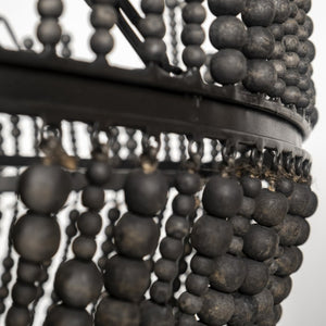 Mercana Liam I 32-Inch Bowl-Style Four-Bulb Chandelier for Modern Elegance in Dining & Living Spaces 68424