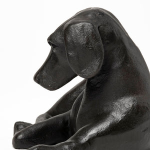 Mercana Czar Metal Labrador Retriever Sculpture - Modern Accent for Home Decor and Dog Lovers' Style 68422