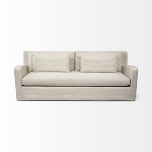 Mercana Denly Three-Seater Sofa: Luxurious Comfort with Stylish Slipcover, Perfect for Any Home Decor 68702