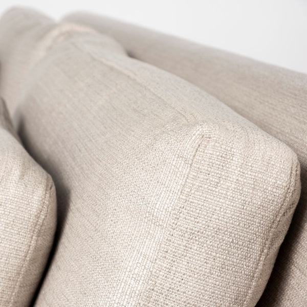 Mercana Denly Three-Seater Sofa: Luxurious Comfort with Stylish Slipcover, Perfect for Any Home Decor 68702