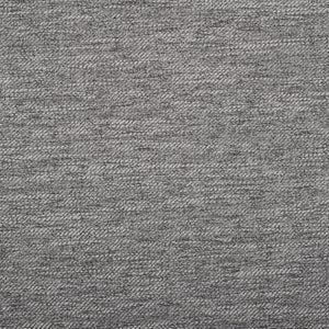 Mercana Roy Luxurious Upholstered Armchair with Solid Wood Frame for Elegant Living Room Comfort & Style Castlerock Gray Fabric | Brown Wood 68715