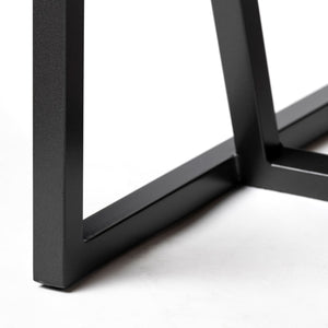 Mercana Armelle Modern Industrial Accent Chair with Plush Seating and Sturdy Iron Frame for Home Comfort 67084