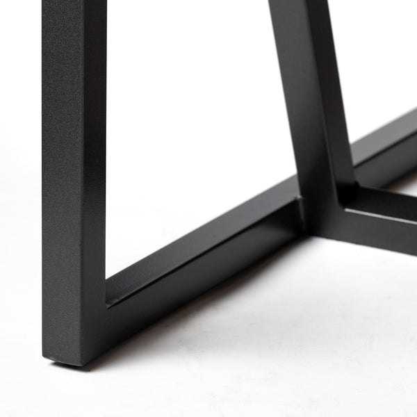 Mercana Armelle Modern Industrial Accent Chair with Plush Seating and Sturdy Iron Frame for Home Comfort 67084