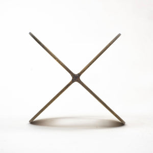 Mercana Cusco Geometric Decorative Object in Antiqued Gold - Modern Accent for Stylish Home Interiors Gold Iron | 6H 68663