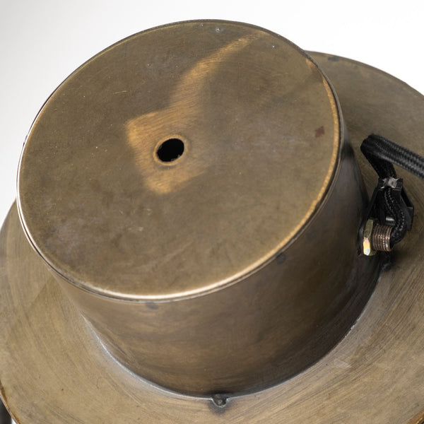 Mercana Debdou Adjustable Cinema-Style Floor Lamp with Sleek Stem and Sturdy Collapsible Base for Any Space Gold Metal 65134