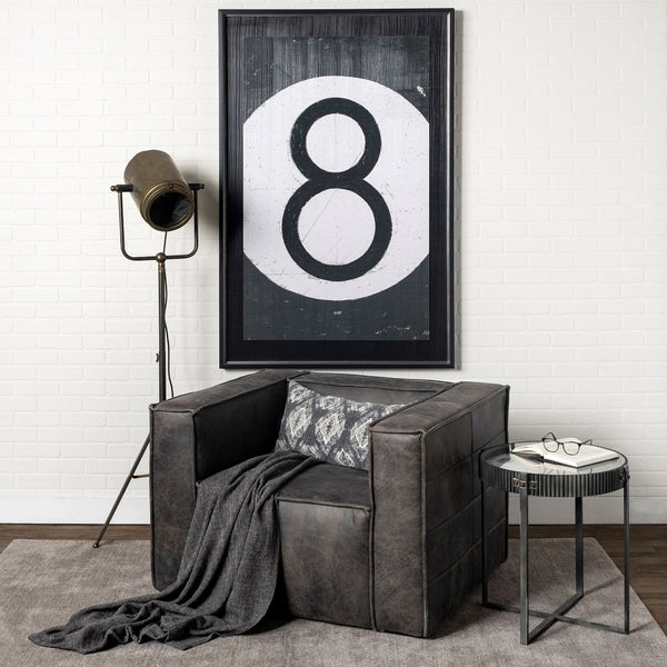 Mercana Debdou Adjustable Cinema-Style Floor Lamp with Sleek Stem and Sturdy Collapsible Base for Any Space Gold Metal 65134