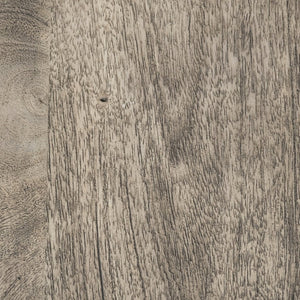 Mercana Emslie Adjustable Height Bar Stool with Solid Wood Seat for Rustic Kitchen and Industrial Decor 50446