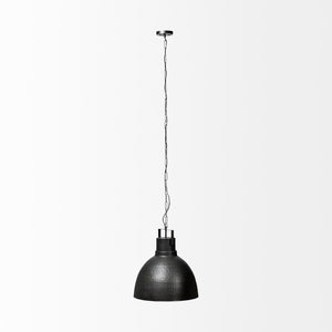 Mercana Minerva Pendant Light - Industrial Charm with Hammered Detail for Modern Farmhouse Spaces 68403
