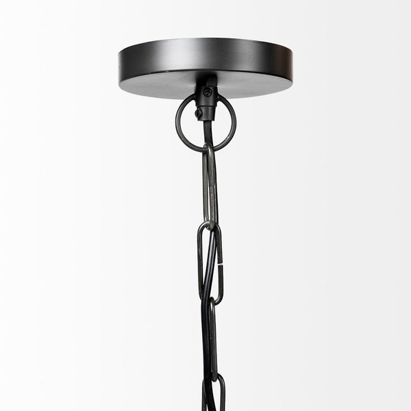 Mercana Minerva Pendant Light - Industrial Charm with Hammered Detail for Modern Farmhouse Spaces 68403