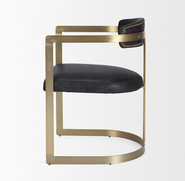 Mercana Hollyfield Luxurious Dining Chair with Timeless Design, Sculptural Elegance, and Comfort Appeal 50414