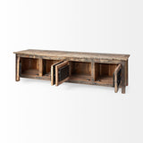 Mercana Wilton II Reclaimed Wood and Metal Media Console 67739