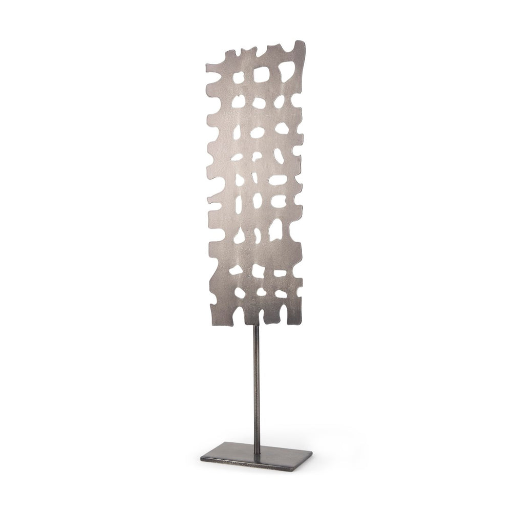 Mercana Shaw II Sculptural Decorative Accent for Modern Interiors, Art Deco Style, Pre-Assembled Impact Piece 68813