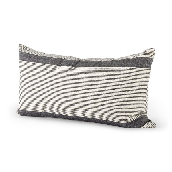 Mercana Nancy Decorative Pillow Cover - Contemporary Stripe Design for Modern & Coastal Home Décor Styles 68877