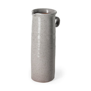 Mercana Frieda Large Freckled Gray Ceramic Jug  68918