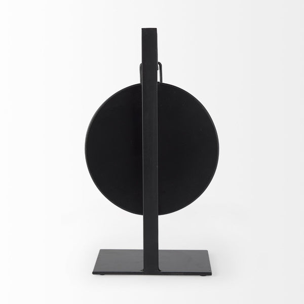 Mercana Taxz Rustic Industrial Metal Hanging Table Clock – Modern Farmhouse Décor with Easy Readability 63025