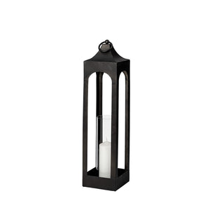 Mercana Ina Tall Candle Lantern - Timeless Industrial Elegance for Modern Home Décor and Stylish Displays 68990