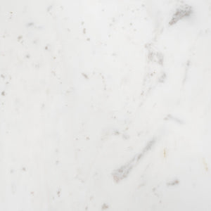 Mercana Etienne Round Coffee Table with Elegant Marble Top and Sturdy Industrial Base for Sophisticated Spaces 68507-AB