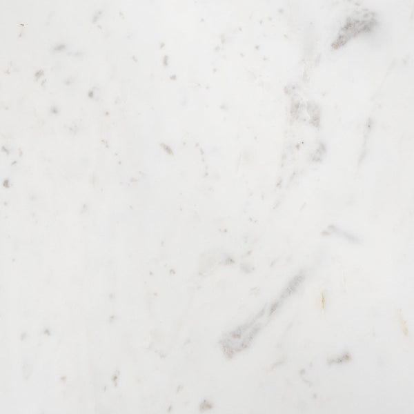 Mercana Etienne Round Coffee Table with Elegant Marble Top and Sturdy Industrial Base for Sophisticated Spaces 68507-AB