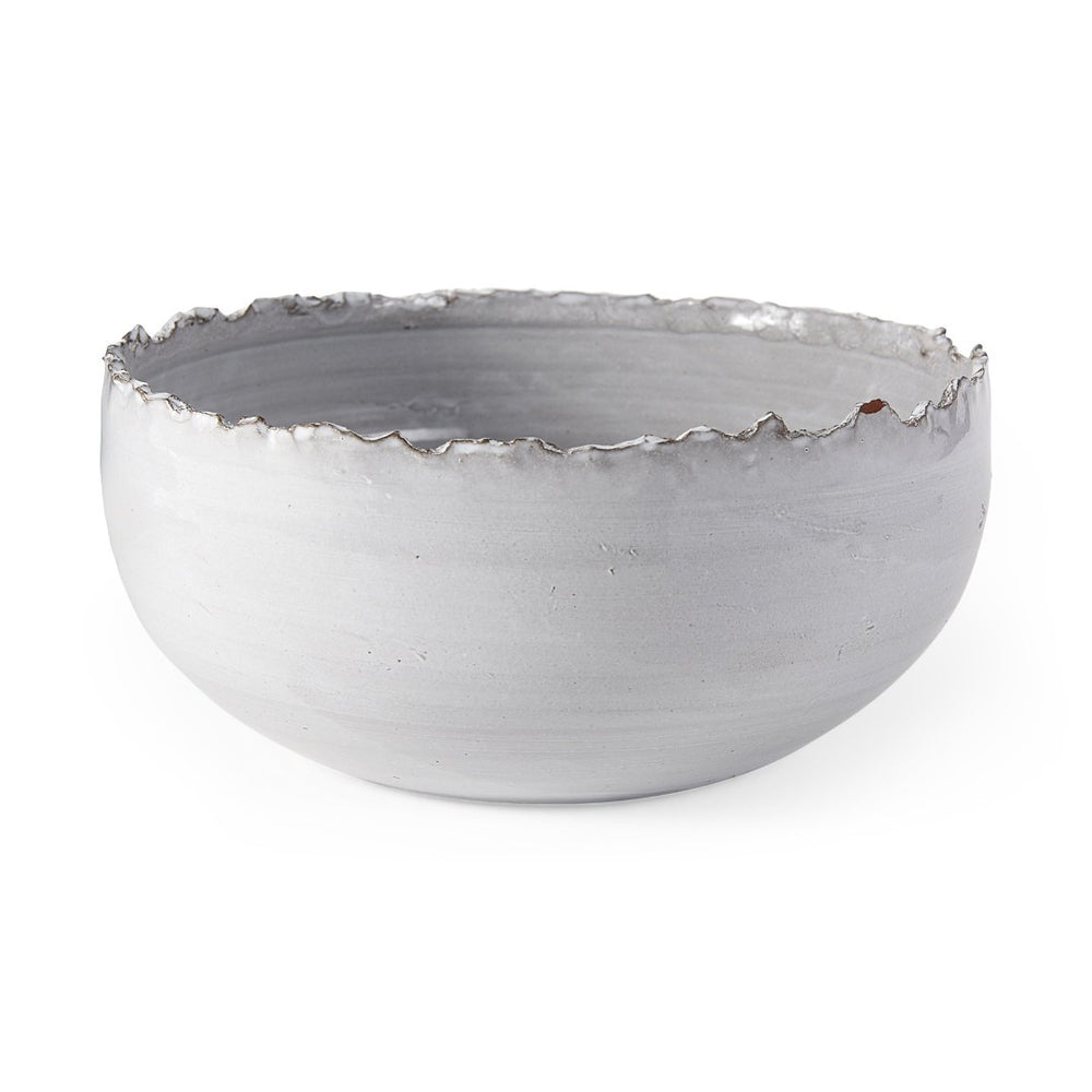 Mercana Larsen Large Decorative Bowl - Sculptural Elegance for Modern Interiors, Perfect Centerpiece Accent 68909