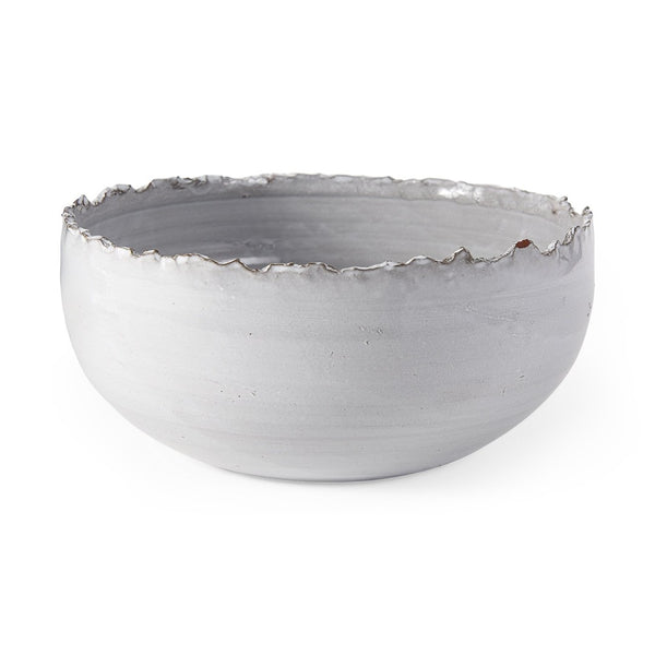 Mercana Larsen Large Decorative Bowl - Sculptural Elegance for Modern Interiors, Perfect Centerpiece Accent 68909