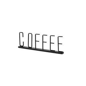 Mercana Wild Modern Farmhouse Metal Wall Sign – Sleek Matte Black Accent for Urban and Eclectic Spaces Black Metal | Coffee 68793