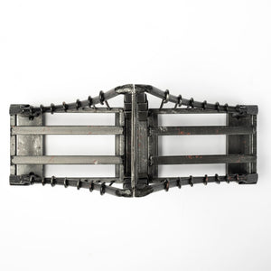 Mercana Suspension Bookends Set of 2 - Elegant Wrought Iron Bridge Design for Stylish Home or Office Decor 57157