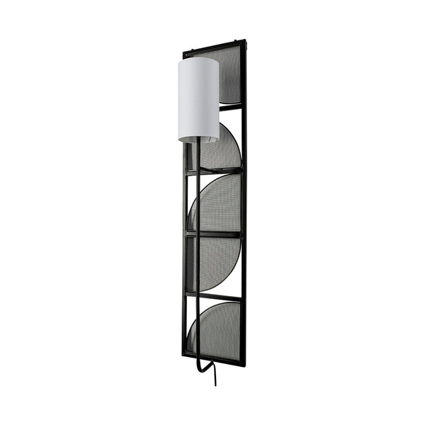Mercana Navin Sculptural Wall Sconce – Modern Art Deco Design for Ambient Lighting in Any Space 68985-AB