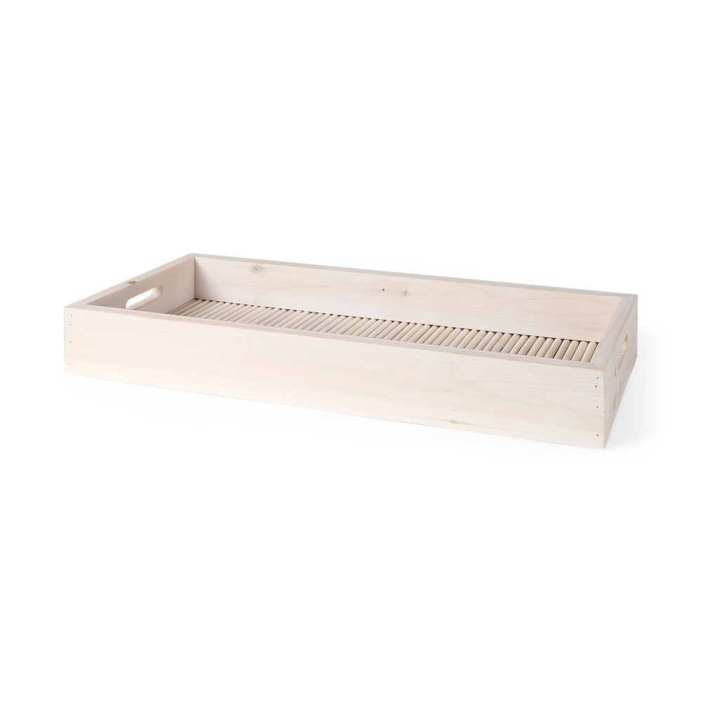 Mercana Horatio 28"L x 12"W Versatile Rectangular Serving Tray for Coastal Charm and Stylish Organization 68993