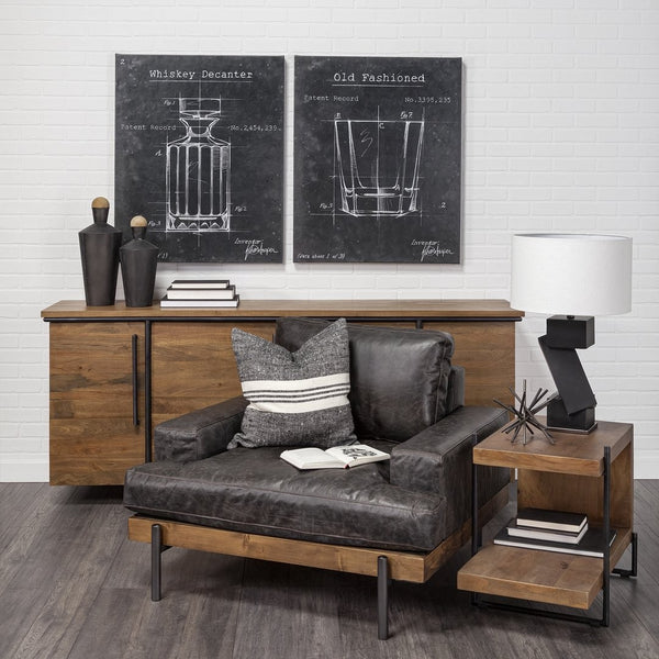 Mercana Asher Decorative Urns with Natural Wood Tops – Modern Accents for Stylish Home Decor and Focal Points 68983