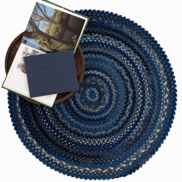 Capel Rugs Bayview Harborview Rugs - Experience Tranquility With Subtle Textures Inspired By Nature's Beauty Twilight Blue 47% Wool,27% Nylon,26% Polyester 0036cs0036470