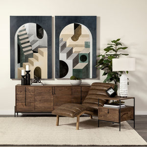 Mercana Larsen Large Decorative Bowl - Sculptural Elegance for Modern Interiors, Perfect Centerpiece Accent 68909