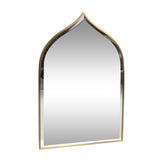 Christopher Knight Home® - Noble House - Delliah Contemporary Bell Shaped Wall Mirror, Brushed Brass