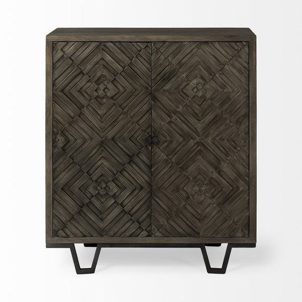 Mercana Argyle 36L x 16W Two-Door Accent Cabinet – Stylish Storage Solution for Modern Living Spaces 67541