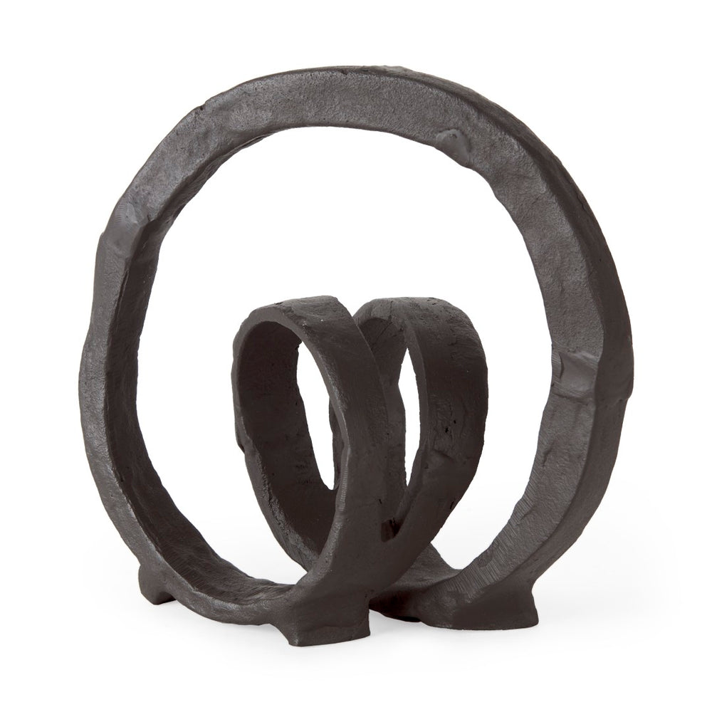 Mercana Stanislaw Elegant Infinite Ribbon Sculpture – Modern Kinetic Art for Contemporary Home Décor Spaces 69169