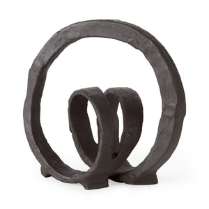 Mercana Stanislaw Elegant Infinite Ribbon Sculpture – Modern Kinetic Art for Contemporary Home Décor Spaces 69169