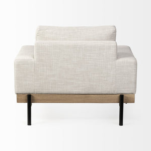 Mercana Colburne Luxurious Accent Chair with Sturdy Wood and Iron Frame for Stylish Modern Interiors 68755