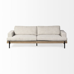 Mercana Colburne II 95" Three-Seater Sofa - Luxurious Comfort with Industrial-Modern Style for Your Home 68756